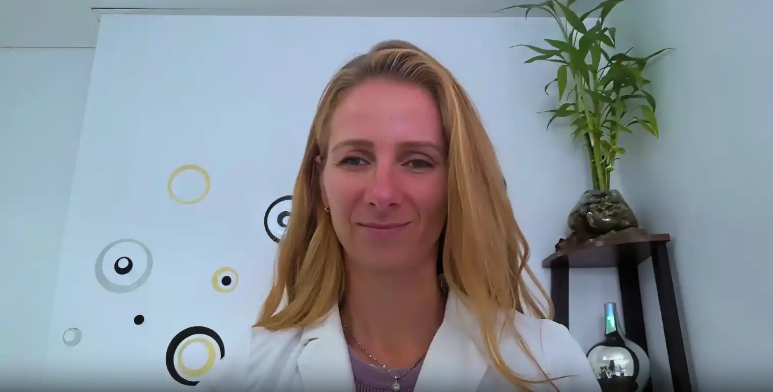 Vanessa Richer, travailleuse sociale, en visioconférence